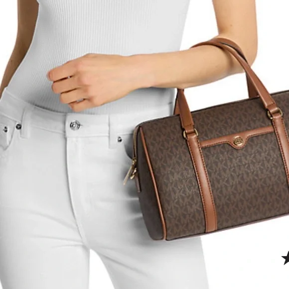 Michael Kors Brown and Tan Satchel - Picture 7 of 7